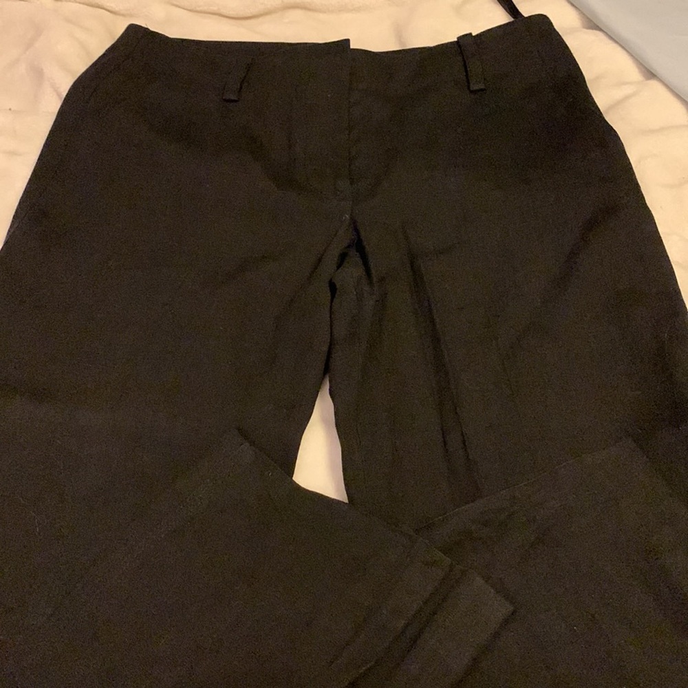 DKNY Black Linen Pants - Picture 4 of 4